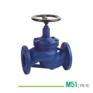 M51 - Valvola a soffietto a vite interna