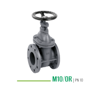 M10/OR - Saracinesca a corpo piatto a tenuta metallica, con o-ring