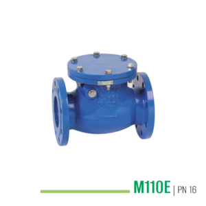 M110E - Valvola di ritegno a battente