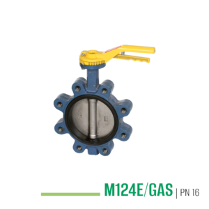 M124E/GAS - Valvola a farfalla LUG per GAS