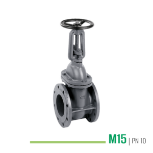 M15 - Saracinesca a corpo piatto a tenuta metallica