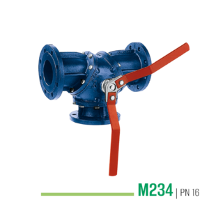 M234 - Valvola a sfera a tre vie