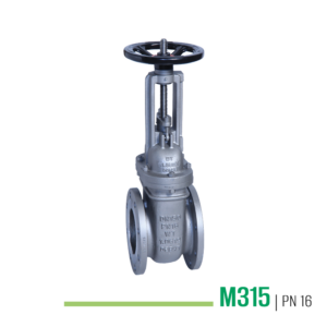 M315 - Saracinesca a corpo piatto a tenuta metallica