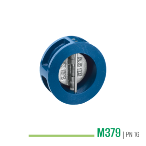 M379 - Valvola di ritegno a doppio battente tipo Wafer