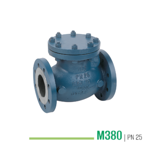 M380 - Valvola di ritegno a battente