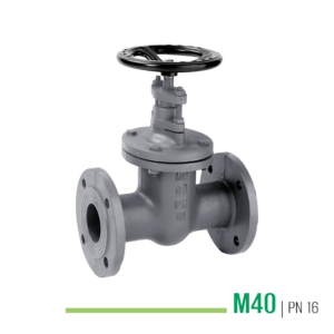 M40 - Saracinesca a corpo ovale a tenuta metallica