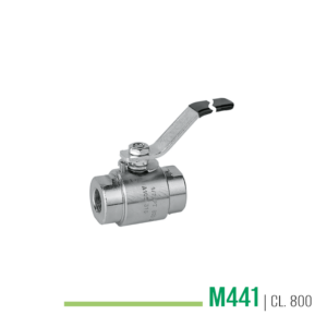 M441 - Valvola a sfera monoblocco