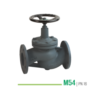 M54 - Valvola a soffietto a vite interna