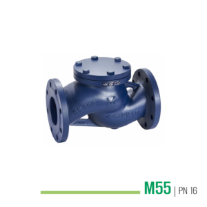 M55 - Valvola di ritegno a flusso avviato con molla