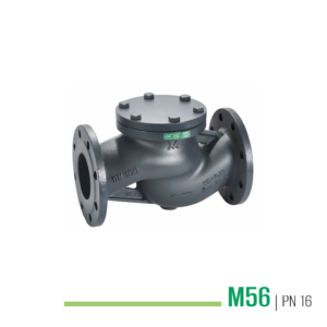 M56 - Valvola di ritegno a flusso avviato con molla