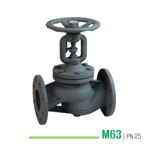 M63 - Valvola a soffietto a vite esterna