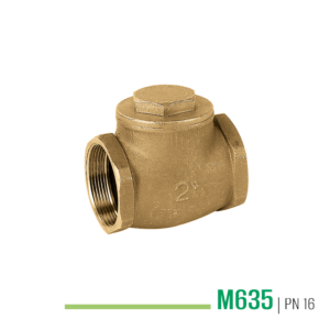 M635 - Valvola di ritegno a battente