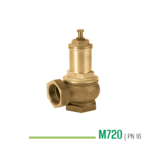 M720 - Valvola di sicurezza a squadra