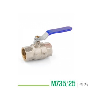M735/25 - Valvola a sfera a passaggio totale