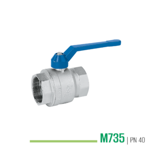 M735 - Valvola a sfera a passaggio totale